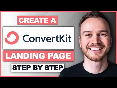 ConvertKit Landing Page Tutorial | How To Create A Landing Page For Free