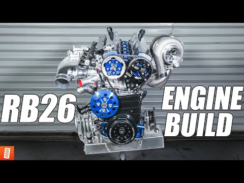 +1,000HP RB26 Engine Build - Full Start to Finish [4K]