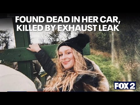 Exhaust leak kills young woman sleeping in car