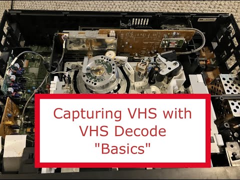 VHS decode basics