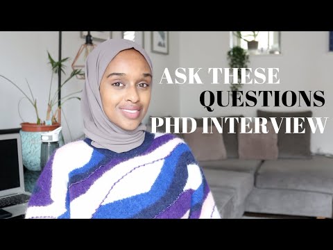 The Best Questions to Ask During A PhD Interview