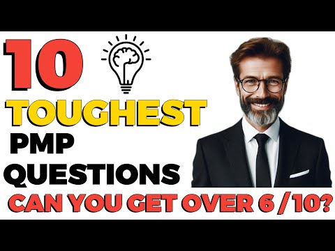 10 Tough PMP Exam Questions | 2025 🔥
