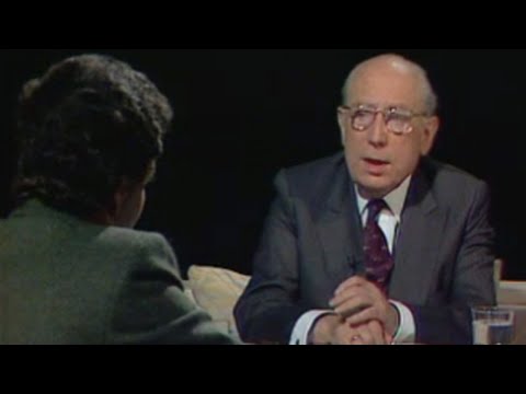 Entrevista al político Enrique Tierno Galván (1984)
