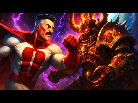 What If Omni-Man Landed In Warhammer 40K?