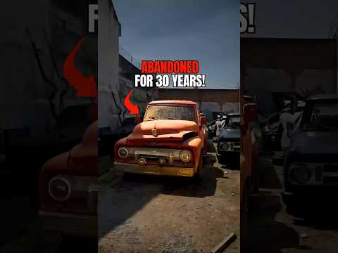 This RARE FORD PICKUP TRUCK was abandoned for over 30 YEARS...