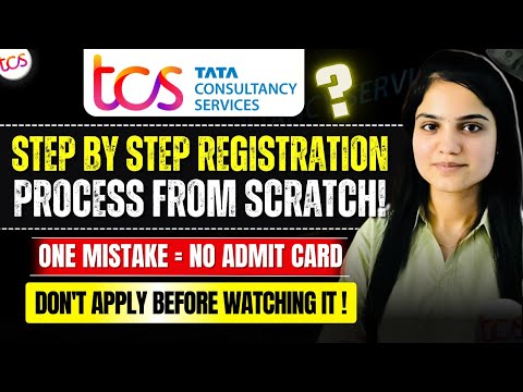 Finally TCS Hiring Started 2025 & 2026! Step-by-Step Registration | One Mistake = No Admit Card