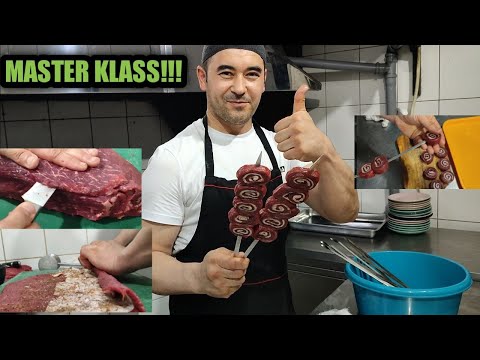 PROFESSIONAL SHASHLIKPAZDAN MASTER KLASS!!! КАК ГОТОВИТЬ ШАШЛЫК РУЛЕТКИ.