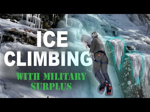 Using Military Surplus for Ice Climbing | Surplus Mountaineering Set Up Overview