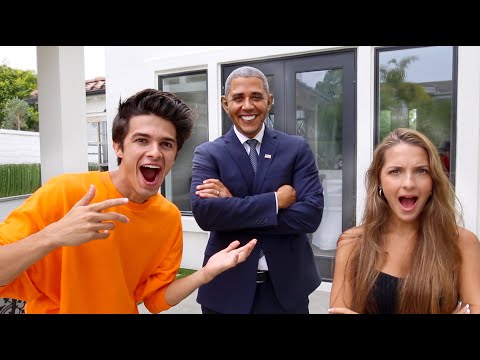 SURPRISING MY FRIENDS WITH PRESIDENT OBAMA!!