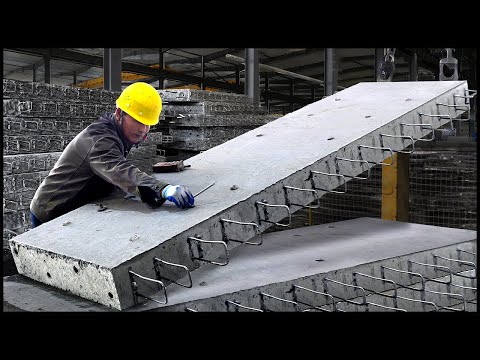 Concrete Floor Mass Production Process ! Amazing Property Developer !