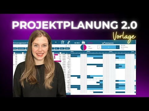 Projektplanung 2.0: Gantt-Chart und Dashboard mit Excel!
