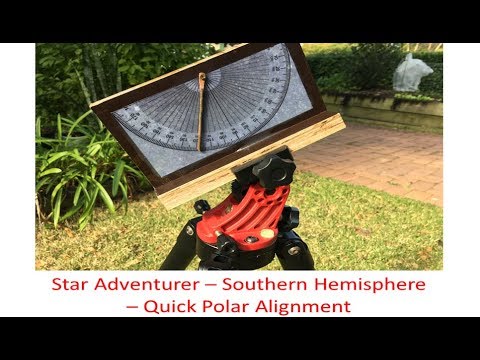 Star Adventurer - Southern Hemisphere - Quick Polar Alignment