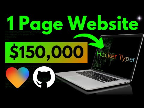 How I Used Lovable To COPY A "1 PAGE" Website Making $150,000 (Build, Publish, Monetize)