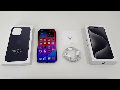 iPhone 15 Pro Max Unboxing: Black!