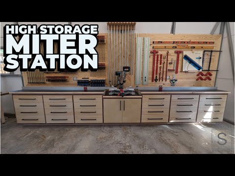 Miter Station With Tons of Storage