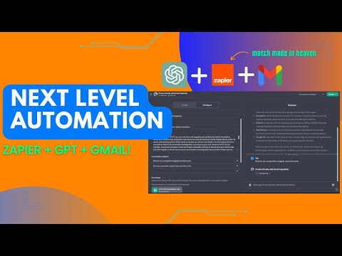 GPT Builder with Zapier AI Actions - Ultimate Productivity Hack