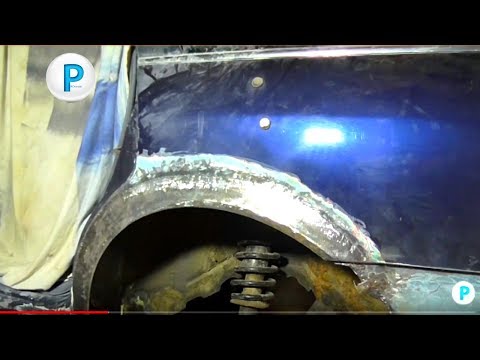 Изготовление переварка и покраска задней арки