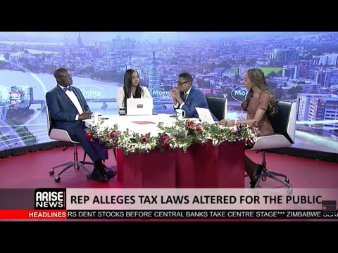 ARISE NEWS: WATCH DR ABATI VS RUFAI'S BRUTAL TAKE ON NIGERIA TAX LAW SCANDAL + THE DANGOTE EFFECT