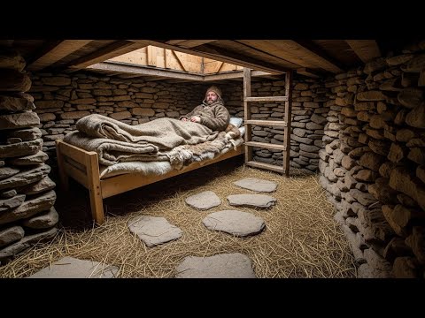 Everyone Laughed When He Built an “Basement Bed” — Until He Slept 42º Warmer While Cabin Froze