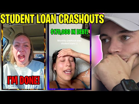 30 Minutes of INSANE Student Loan Debt CRASHOUTS