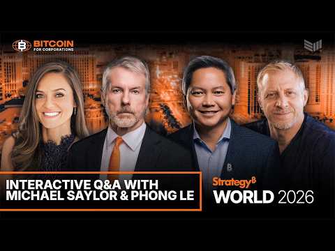 Q&A with Michael Saylor, Phong Le, James Lavish & Natalie Brunell | Strategy World 2026