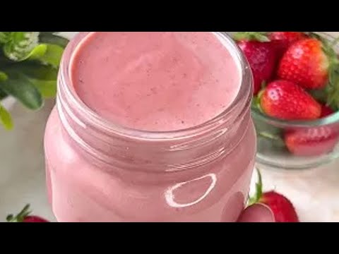 Strawberry Nutella: 3 Ingredients / So Addictive You'll Hide It From Everyone!