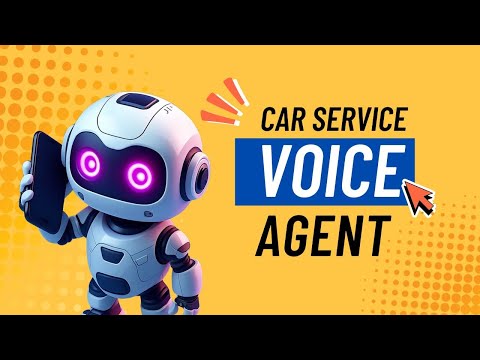 How to build a Voice AI Agent that can book car service appointments using retell.ai and make.com