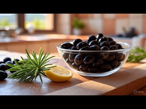 🌿 Secrets of Stunning Black Olives: Irresistible Mediterranean & Middle Eastern Recipe Unveiled! 🌿