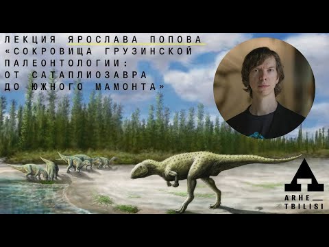 Ярослав Попов: "Сокровища грузинской палеонтологии: от сатаплиозавра до южного мамонта"