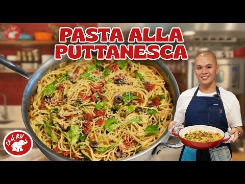 CHEF RV’s PASTA ALLA PUTTANESCA