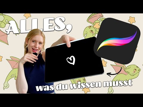 Procreate für absolute Anfänger - einfach erklärt! / Digitale Kunst Tutorial