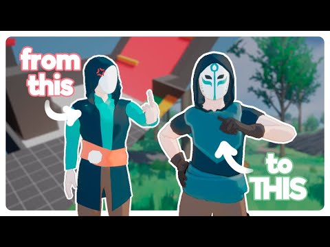 Making a better character for my OPEN WORLD game- Resttore Devlog