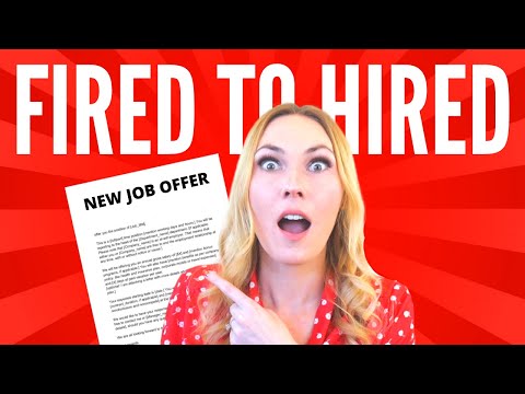 Landing a job after being fired
