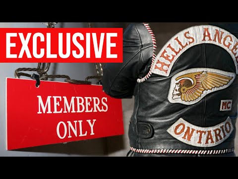 Exclusive tour inside Hells Angels clubhouse
