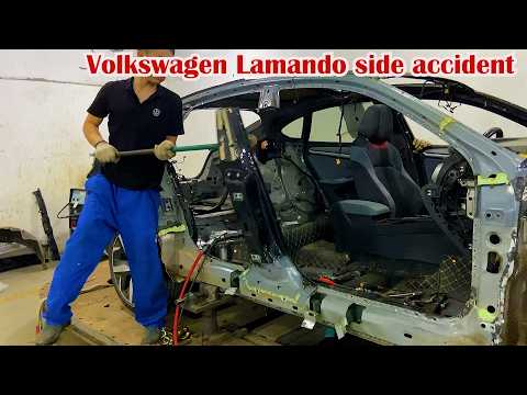 From Scrap to Showroom: Full Restoration of a Severely Side-Impacted Sedan