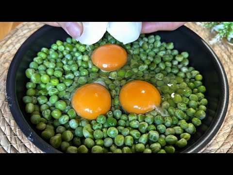 No one has ever made this before! Pour eggs over peas and a miracle happens!