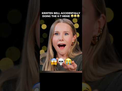 What were the chances?😂😂 #kristenbell #67 #memes