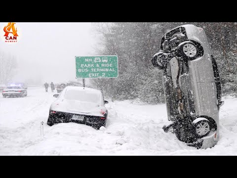 Icy Road Madness Caught on Camera #12