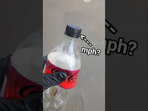 shooting plastic bottle caps like it's 1999