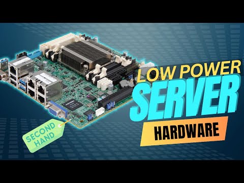 Purchasing Used Low Power Server Hardware for a DIY OPNsense or Minimal TrueNAS Build