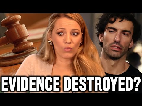 GASLIGHTING? Blake Lively Claims Justin Baldoni ERASED Evidence!?
