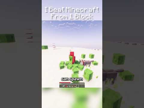 Part 14. I Beat Minecraft From 1 Block