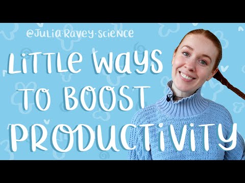 6 small ways to get more done in a day