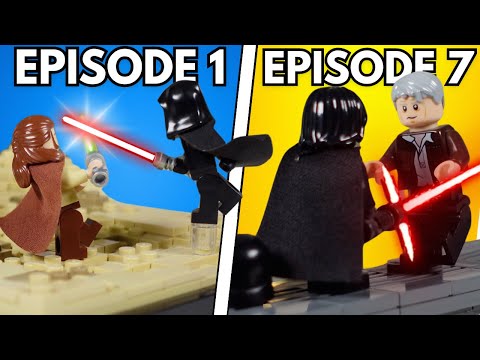 Building Every Star Wars Movie in LEGO