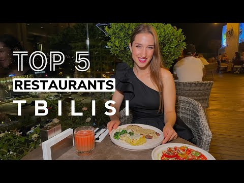 5 BEST RESTAURANTS IN TBILISI (with prices)