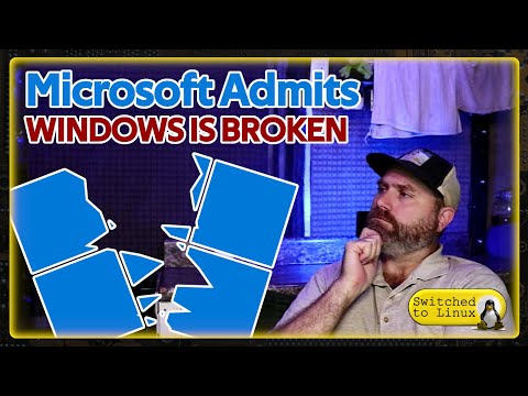 Microsoft Admits Windows is Broken