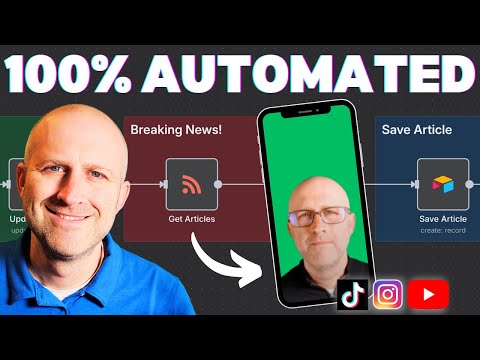 Turn ANY Article Into Viral Breaking News Videos (Greenscreen Effect)