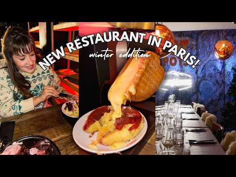 Paris's newest RACLETTE restaurant you dont want to miss! | Paris restaurant recommendation