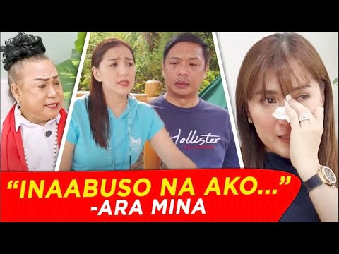 ARA MINA, HINDI NAPIGILANG MAGING EMOSYONAL! | Morly Alinio