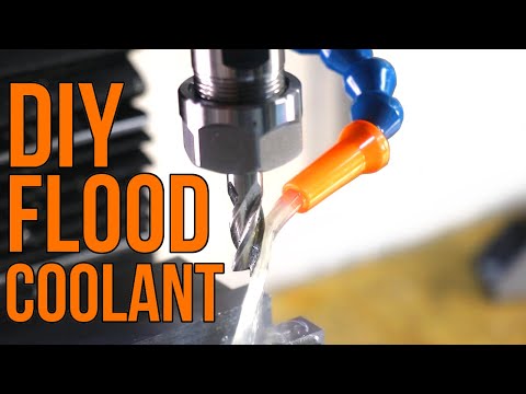 Cheap DIY Flood Coolant For The Milling Machine